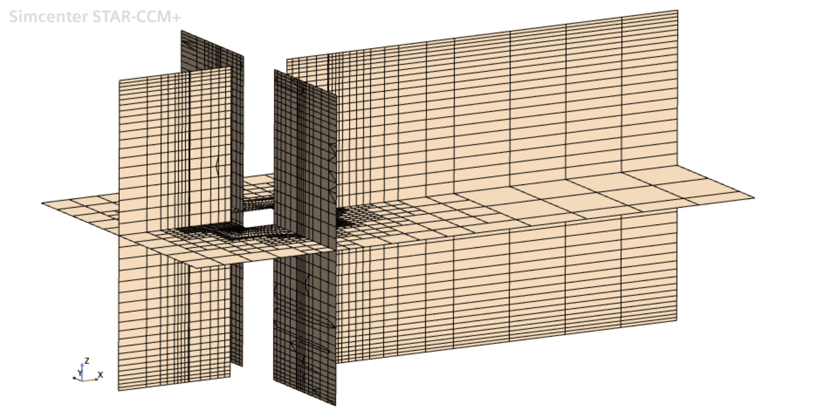 Directed mesh in Simcenter STAR-CCM+