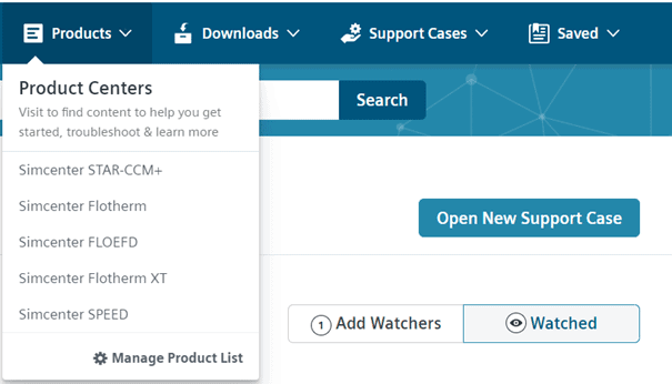 product centers siemens