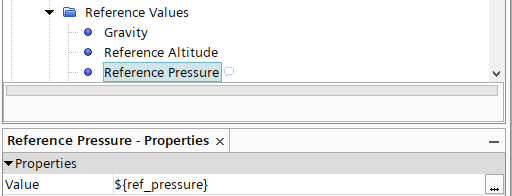 Reference pressure Option 2