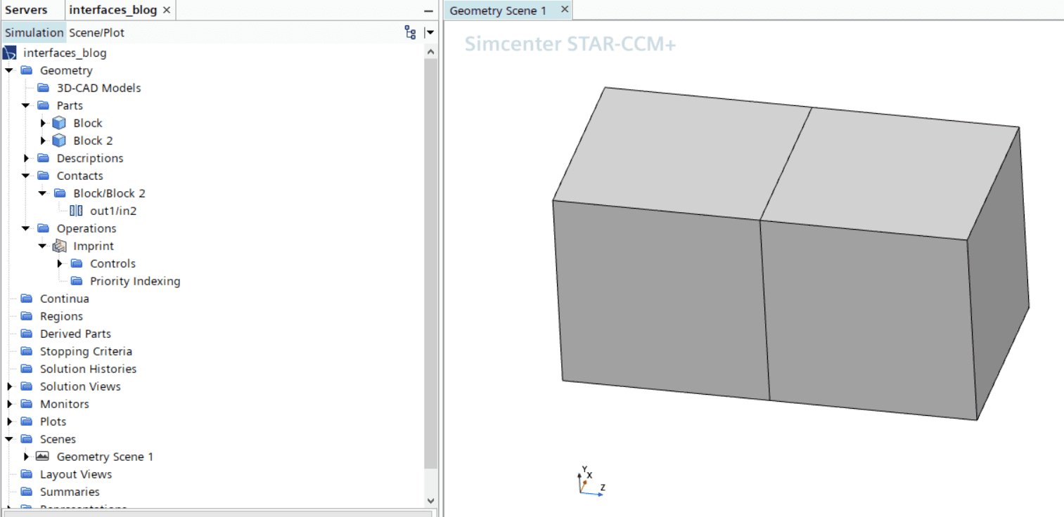 assign part to region Simcenter STAR-CCM+