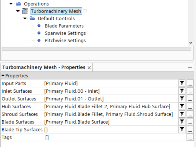 Structured meshing for sector analysis for turbomachinery in Simcenter STAR-CCM+