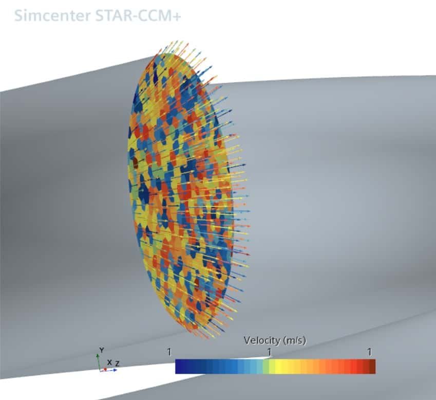 How to create an inlet flow based on a spread angle in Simcenter STAR-CCM+