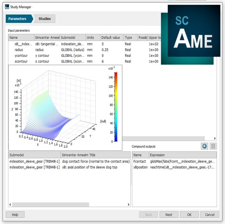 Simcenter Amesim – Study Manager