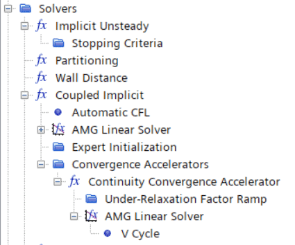 Coupled solver settings in Simcenter STAR-CCM+